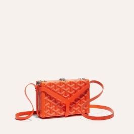 goyard minaudiere chevron red|Minaudière Trunk Bag .